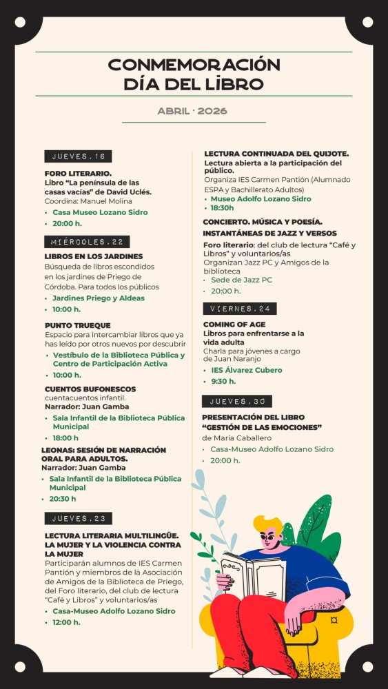 Imagen Presentada la sexta edición  de "Entre Libros y Jardines"  con una veintena de actividades culturales 